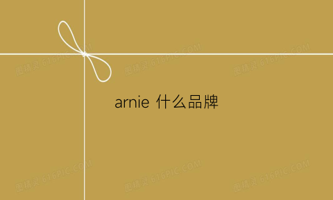 arnie什么品牌(aran是什么品牌)